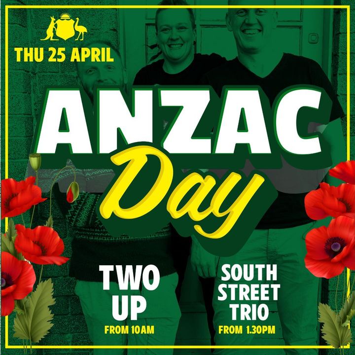Featured image for “Join us at the club tomorrow for Anzac Day”